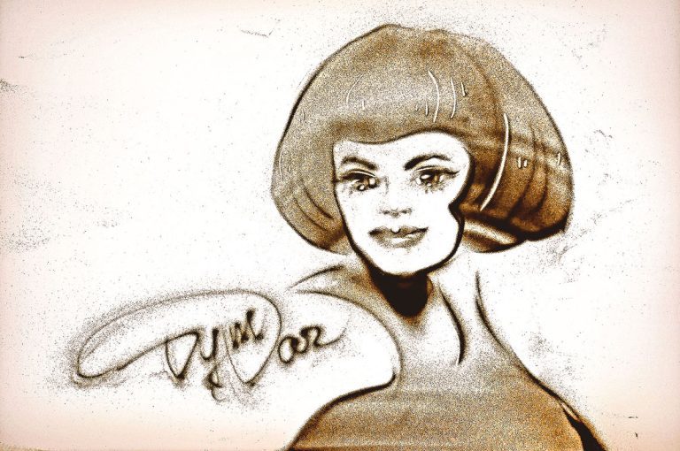 buy-sand-portrait-mireille-mathieu-by-Daria-Tym
