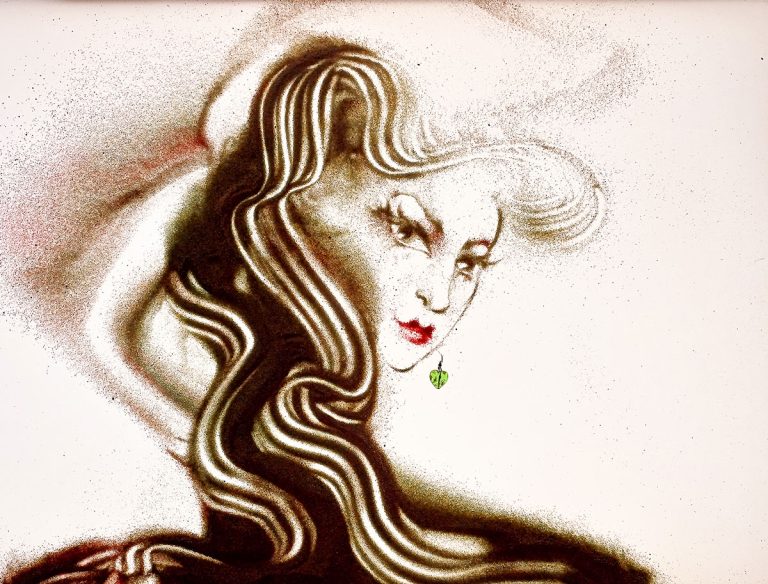 book-Sand-Animation-Portrait-of-Japanese-by-Daria Tym-Philadelphia-Live-Show